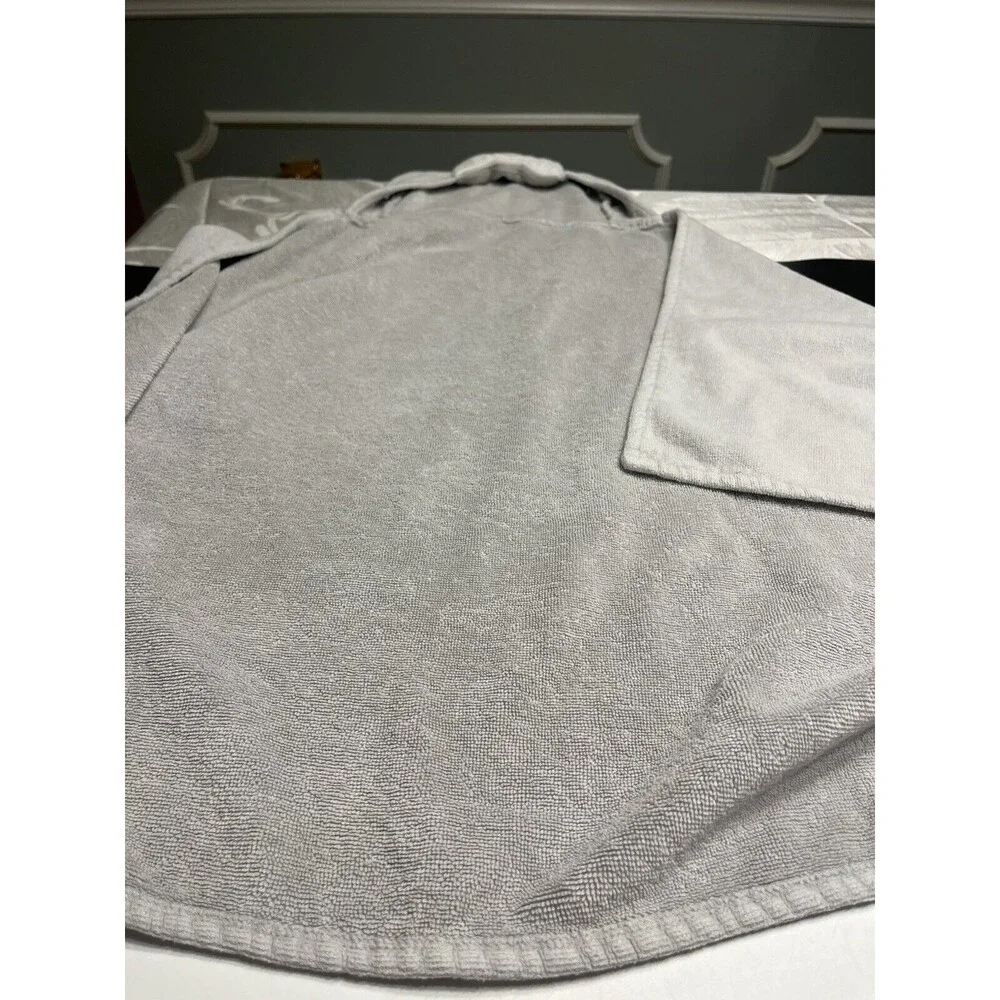 Pottery Barn Kids Bunny Rabbit Ears Hooded Gray Bath Pool Beach Towel